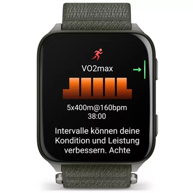 Garmin Venu X1 5,08 cm (2 colių) AMOLED skaitmeninis 448 x 486 pikselių jutiklinis ekranas pilkas su Wi-Fi GPS (palydovinis)