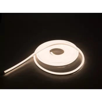 LED Neon Flex 24V 5m rinkinys EUROLITE Modelis 50499901 Šiltai balta