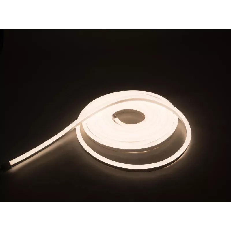 LED Neon Flex 24V 5m rinkinys EUROLITE Modelis 50499901 Šiltai balta
