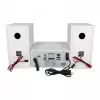 Namų garso mikro sistema BLAUPUNKT MS16BT 15 W, CD/USB/MP3, Bluetooth, FM RDS, balta
