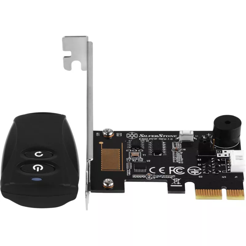 SidabrinėStone SST-ES02-PCIe – nuotolinio valdymo pultelis kompiuterio įjungimui / išjungimui