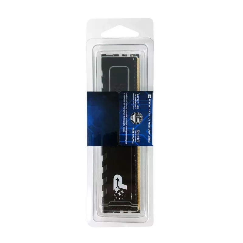 Staliniams kompiuteriams skirta RAM PATRIOT Premium Juoda DDR4 32GB 3200MHz CL22 1x32GB 37 mm aukštis