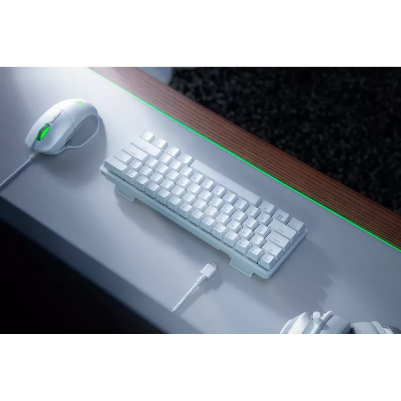 RAZER Huntsman Mini - Mercury Ed. Purple Switch - JAV išdėstymo klaviatūra