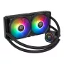 Skysčiu aušinamas procesoriaus aušintuvas THERMALTAKE TH240 V3 ARGB Sync AIO juodas, modelis CL-W465-PL12SW-A