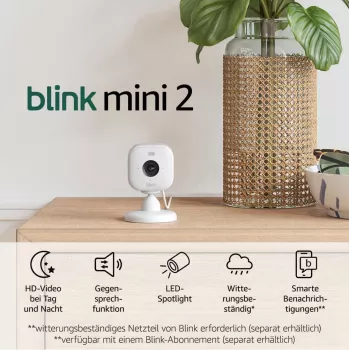 IP apsaugos kamera Amazon Blink Mini 2 1080p