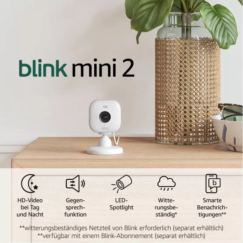 IP apsaugos kamera Amazon Blink Mini 2 1080p