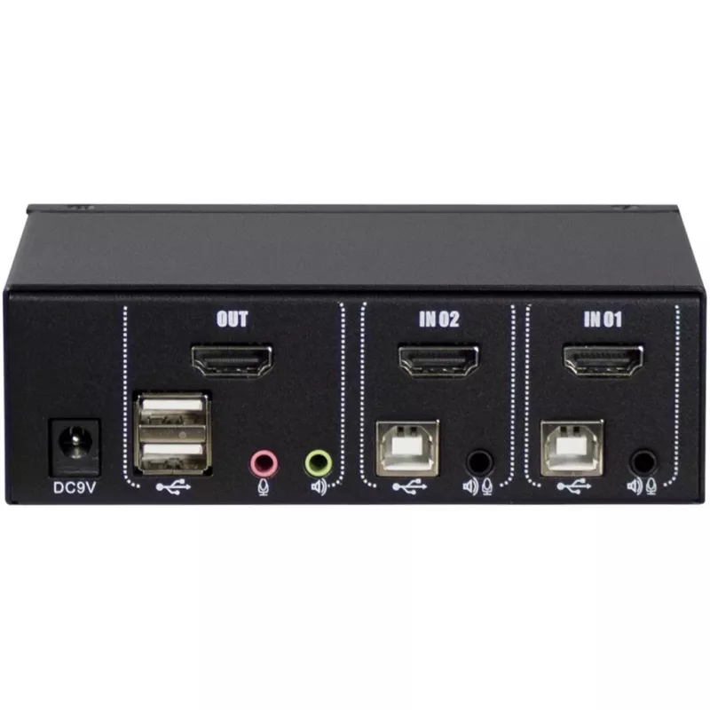 KVM jungiklis Inter-Tech AS-21HA HDMI