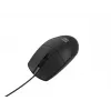 Laidinio biuro pelė NATEC Ruff Plus USB Type-A, dešiniarankė, 1200 DPI, 3 mygtukai, juoda