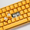 Ducky One 3 Yellow Gaming Keyboard RGB LED MX-Clear US
