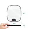 Salter 1050 WHDR Balta Curve Glass Electronic Digital Kitchen Scales