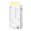Baseus Dynamic laidas USB į Lightning, 2,4A, 2m (violetinis)