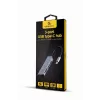 Nešiojamojo kompiuterio dokas Gembird UHB-CM-CRU3P1U2P2-01 — USB 3.2 Gen 1 Type-A, MicroSD/SD/SDHC/SDXC iki 128 GB, sidabrinis