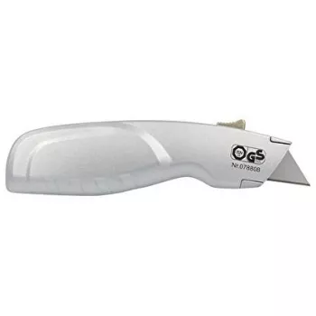 Universalus peilis WEDO 78 808 su fiksuota geležte, aliuminio korpusas, geležtės plotis 44 mm