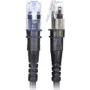 PatchSee ThinPATCH - Patch-Cable - RJ-45 (M) to RJ-45 (M) - 2,1m - 4,9 mm - FTP - CAT 6a - IEEE 802,3at - Shielded, Halogen-Free - Juoda (TP-6A-F/7)
