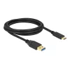 kabelis DeLOCK SuperSpeed USB (USB 3.2 Gen 2) Type-A to Type-C 2 m