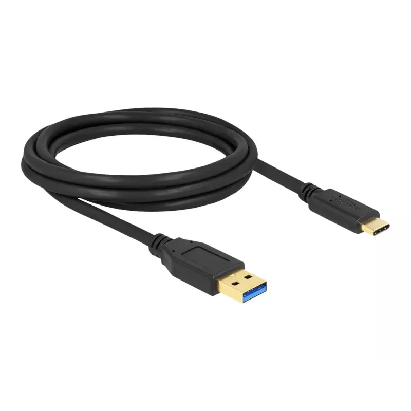 kabelis DeLOCK SuperSpeed USB (USB 3.2 Gen 2) Type-A to Type-C 2 m
