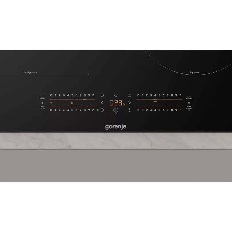 Gorenje GI6432BCWF Juoda įmontuojama 60 cm zoninė indukcinė kaitlentė 4 kaitviečių