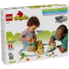 Žaislinis traukinio rinkinys LEGO DUPLO Interactive Adventure Railway 10427, 57 dalys, 2 minifigūrėlės, nuo 2 metų