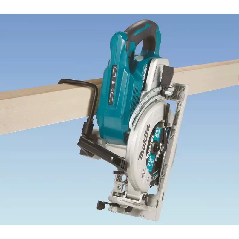 Makita DRS780Z nešiojamasis diskinis pjūklas 18,5 cm juodas, mėlynas 5100 aps./min.