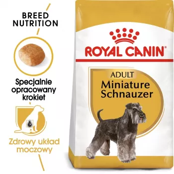 Sausas šunų maistas Royal Canin Miniature Schnauzer Adult, paukštiena, 3 kg, mažoms veislėms