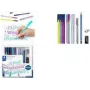 Hand Lettering rinkinys Staedtler 100% PEFC – rašymo įrankiai potėpiams teptuku ir smulkioms linijoms
