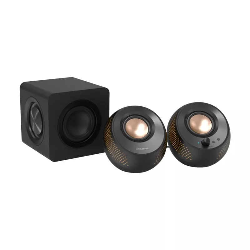 Creative Labs Creative Pebble X Plus garsiakalbių rinkinys 30 W Universalus Juodas 2.1 kanalai Bluetooth