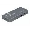 Card Reader DeLOCK USB Type-C, skirtas CFast SD + USB Hub