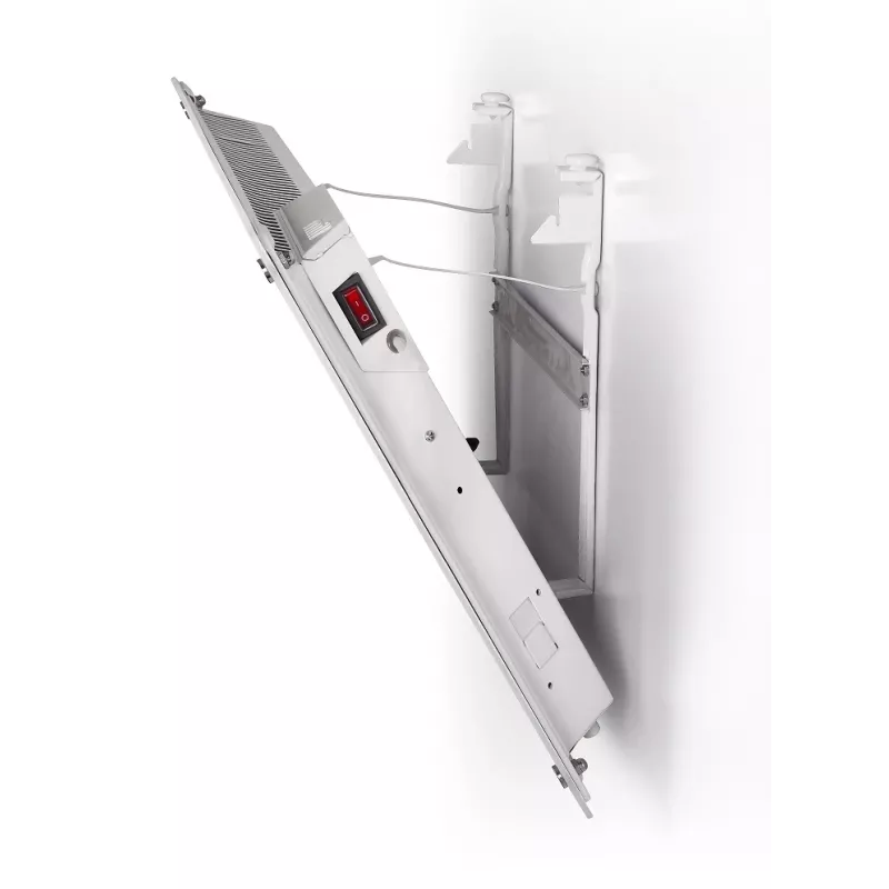 Mill | Heater MB800L DN Glass | Skydinis šildytuvas | 800 W | Galios lygių skaičius 1 | Tinka patalpoms iki 10-14 m² | Balta | IPX4