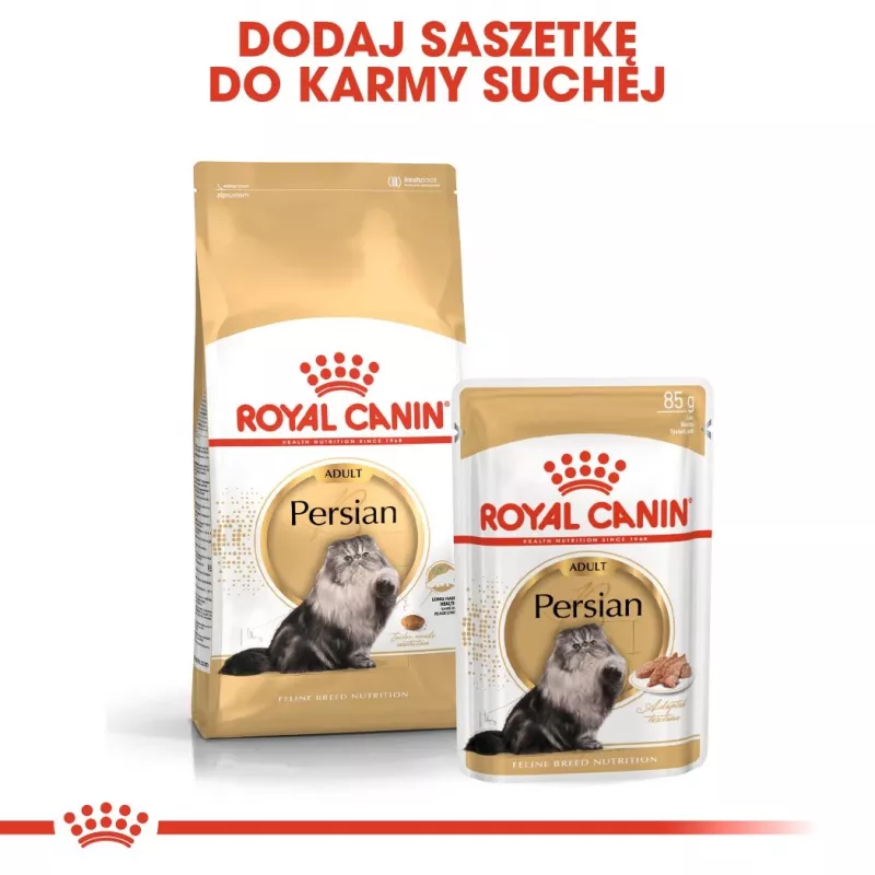 Sausas kačių maistas Royal Canin Persian 4 kg — suaugusioms persų katėms, vištiena, 30 % baltymų, 22 % riebalų