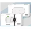 3 viename belaidis įkroviklis „Devia V4“ 10 W – išmaniajam telefonui, „Apple Watch“, ausinėms
