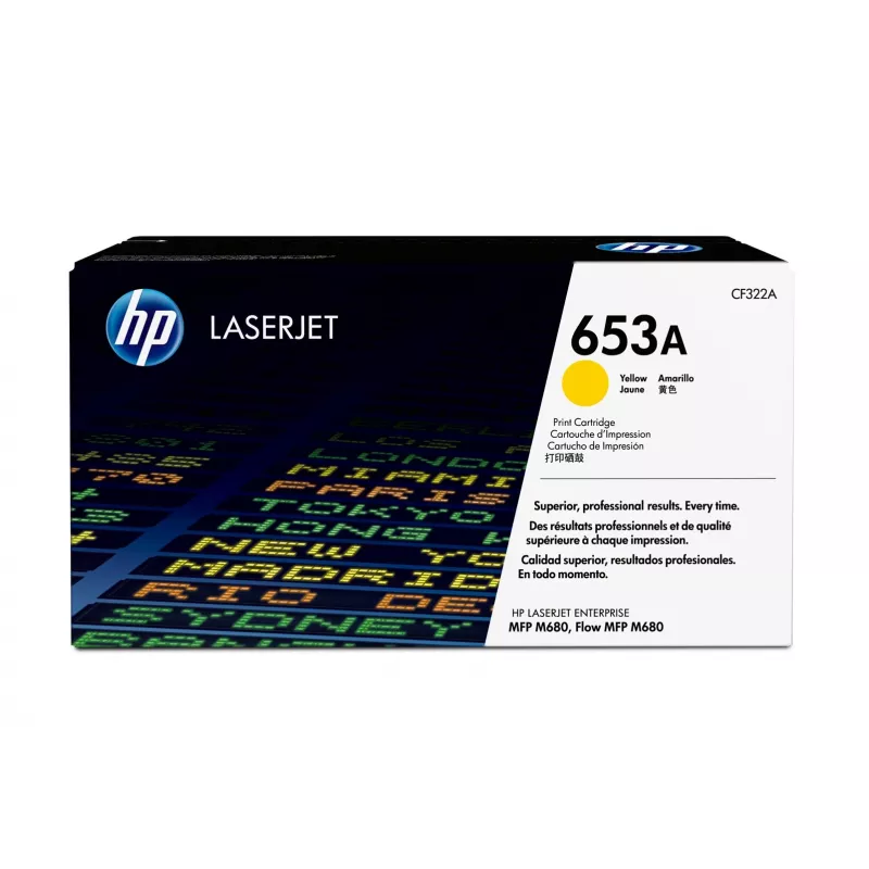 Toner HP kasetė Nr. 653A HP 653A Geltona 6000 puslapių