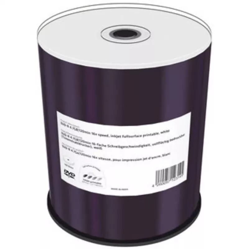 DVD-R MediaRange MR413 4.7 GB 16x Rašaliniam Spausdinimui Spausdinama 100 vnt.