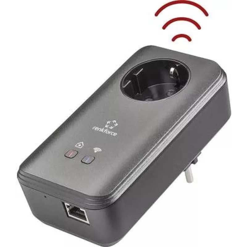 Renkforce PL600D WiFi Powerline WLAN vienas adapteris 500 MBit/s (RF-3385556)