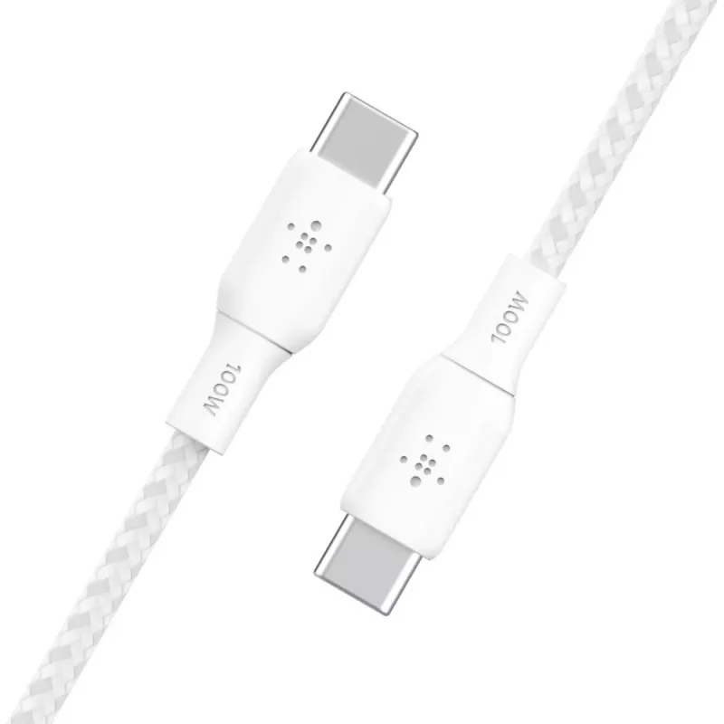 USB laidas Belkin BOOST CHARGE USB 2.0 2m USB C baltas