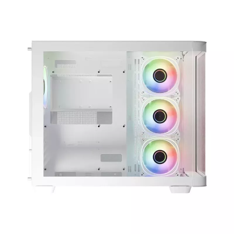 Kompiuterio korpusas Midi LC-Power Gaming 8001W Pro-Storm Light, ATX, juodas