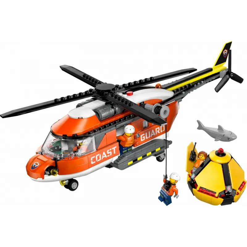 LEGO CITY 60503 Pakrančių apsaugos sraigtasparnis