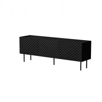 Cama LUCCA 3D TV spintelė 165x40x59 juodas