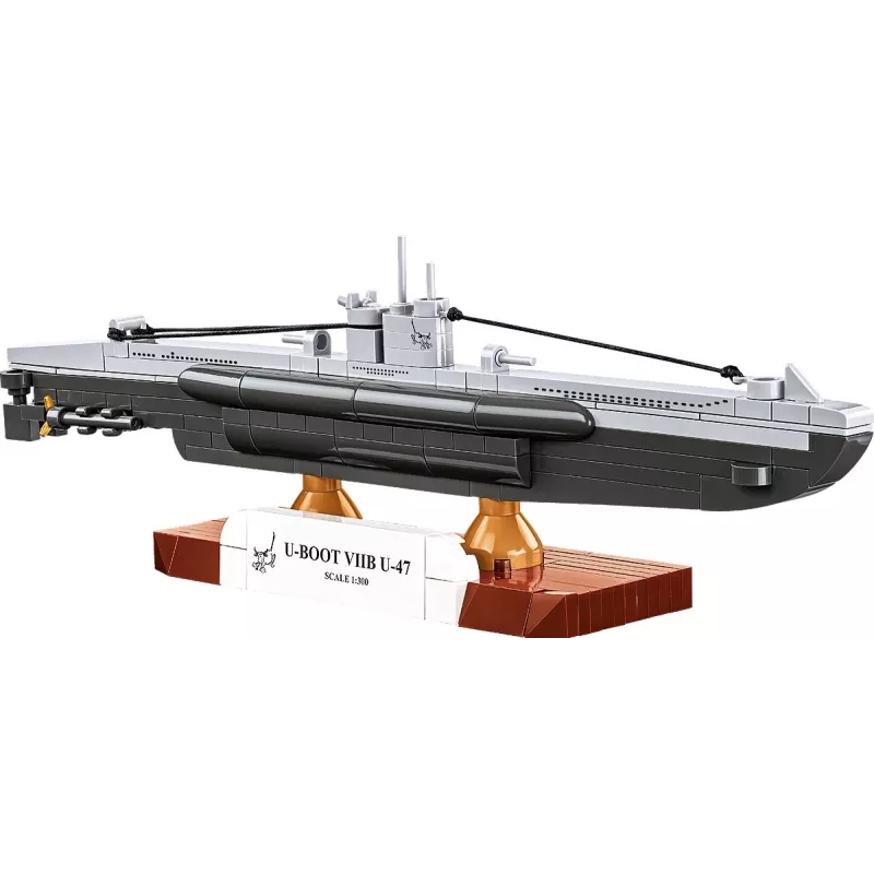Cobi U-47 T.VIIB 1:300 povandeninio laivo modelio rinkinys