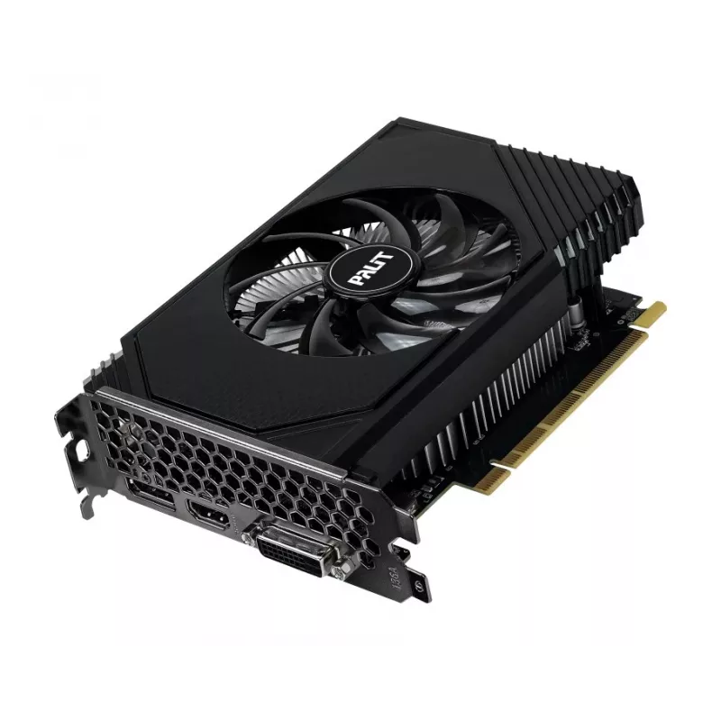 Vaizdo plokštė PALIT GeForce RTX 3050 StormX OC — 6 GB GDDR6, 96 bitų, PCIe 4.0, aktyvus aušinimas