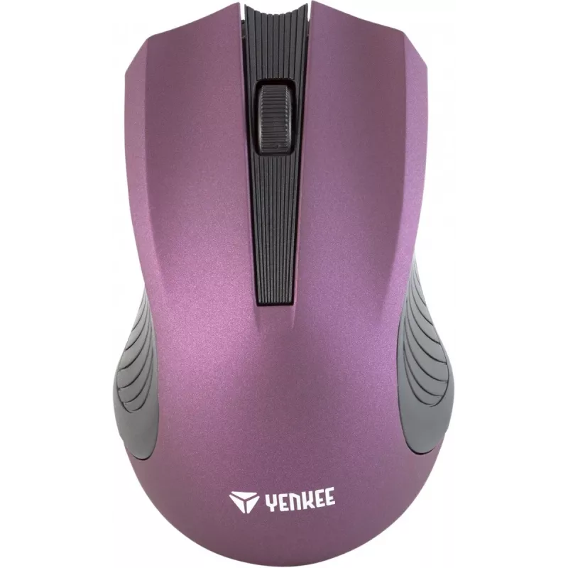 2.4 GHz optinė simetrinė belaidė pelė, 3 mygtukai, violetinė