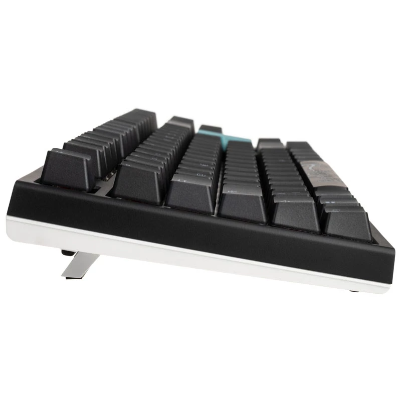Ducky One 2 RGB TKL klaviatūra, žaidimams, USB, vokiška, juoda
