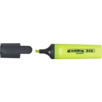 Edding 345 Highlighter geltonas 10 žymeklių geltona