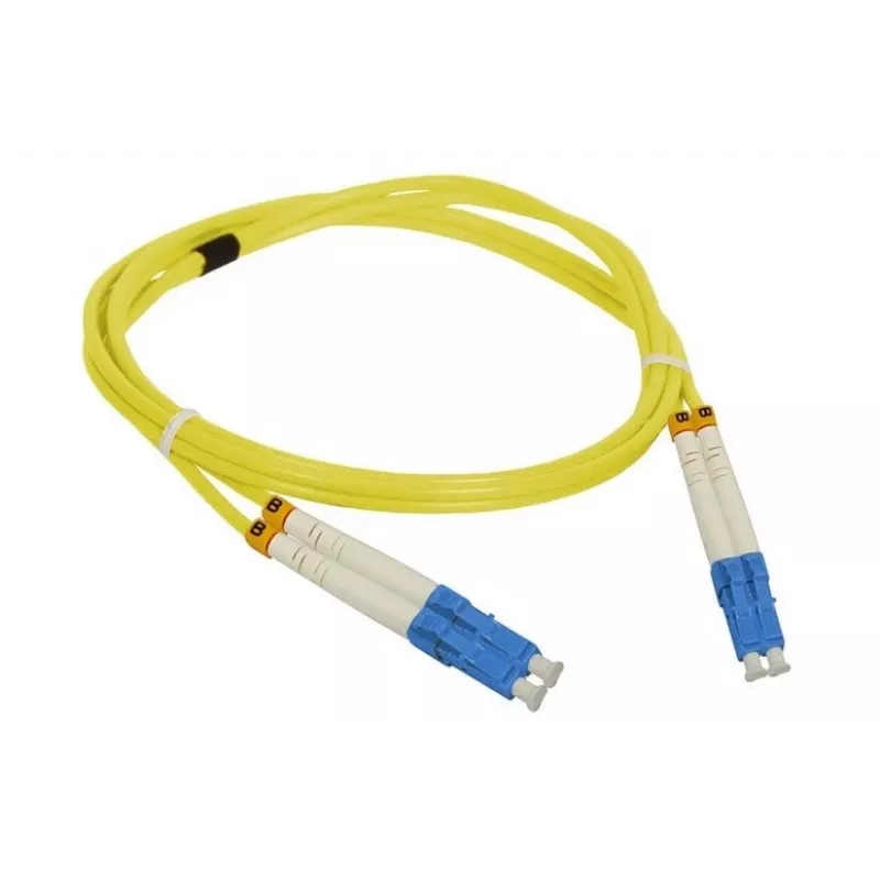 Alantec FOC-LCLC-9SMD-1 InfiniBand/šviesolaidinis kabelis 1 m LC geltonas
