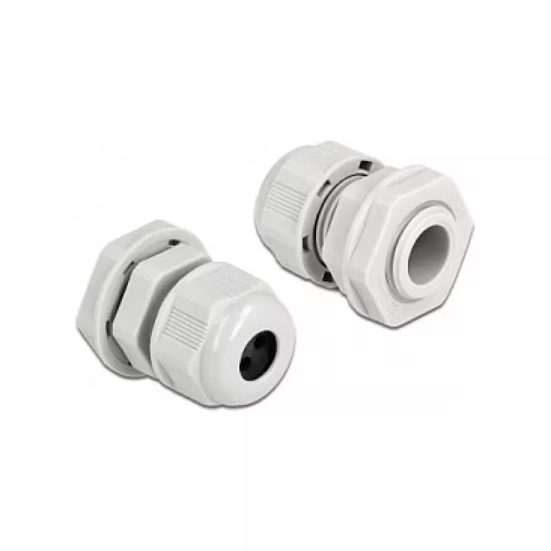Kabelių sandariklis DeLOCK 60374 Pilkas Plastikinis 2 vnt.