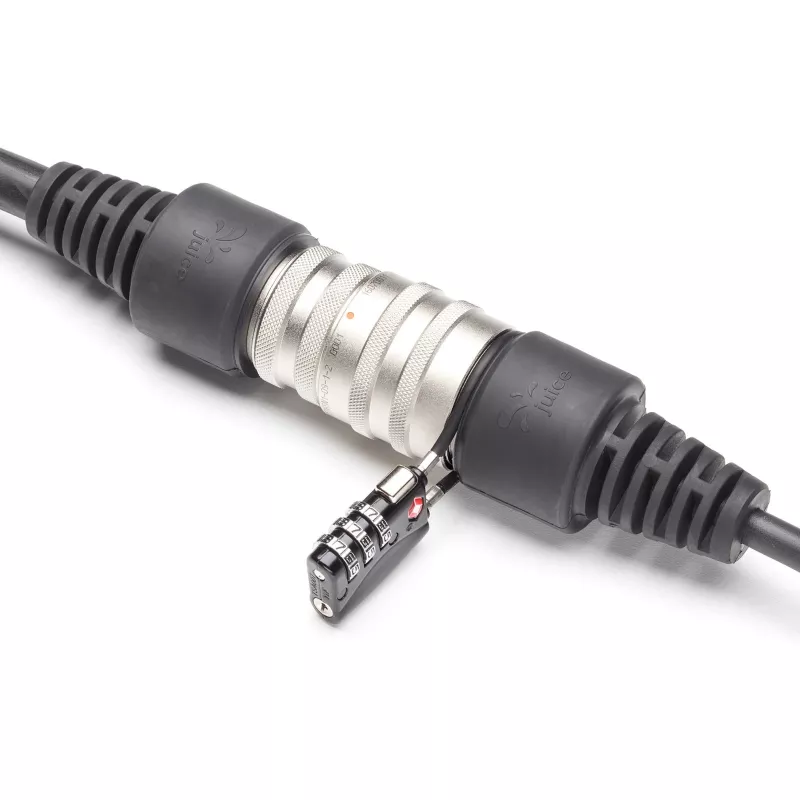 Sicherheitsschloss (juoda, skirta JUICE CONNECTOR)