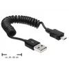 DeLOCK USB 2.0-A/USB mikro-B laidas 0,6 m