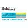 Šiukšliadėžė Beldray LA035235WHTFEU7 dviejų skyrių 5 l balta
