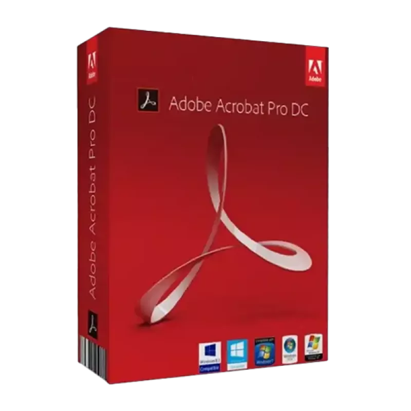 Adobe Acrobat Pro DC | 1 PC/MAC | 1 metai | ES