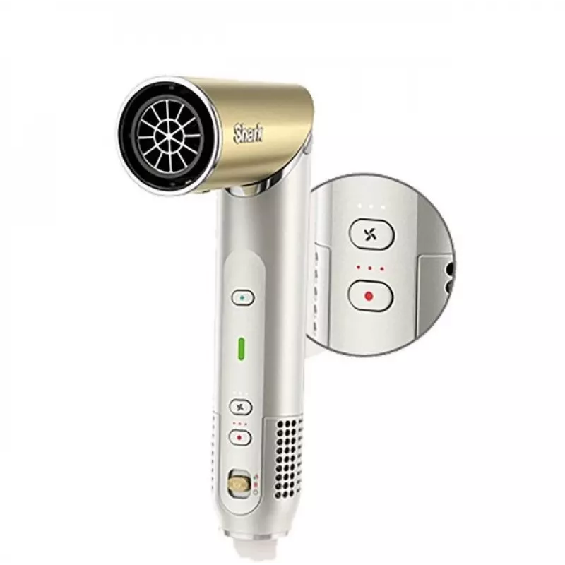 Plaukų formuotojas Shark HD6052SEU 6-in-1 multistyler — 1500 W, keraminis, 100–150 °C, oro srauto technologija, koncentratorius, kelioninis dėklas