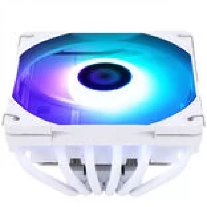 Thermalright AXP120 X67 ARGB Žemo profilio CPU aušintuvas - 120mm, Balta (AXP120 X67 Balta ARGB)